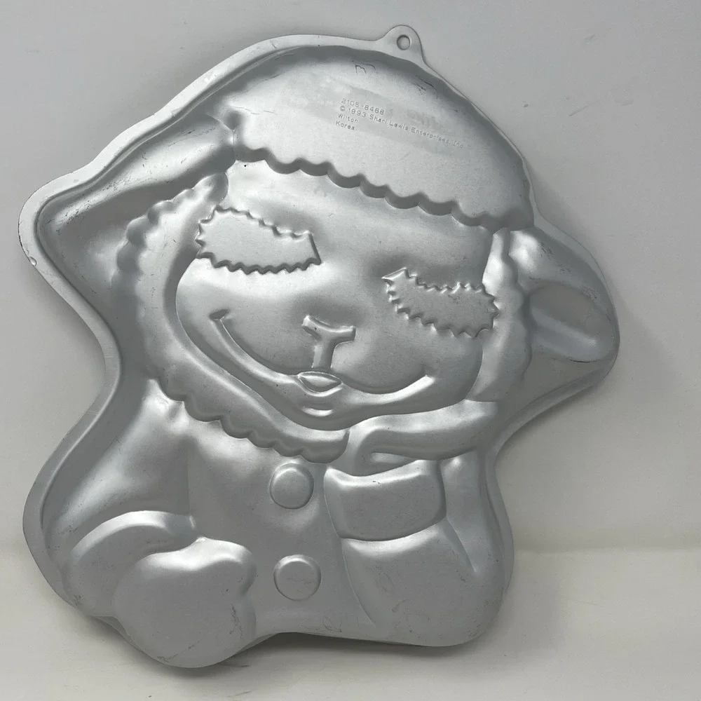 Lot Of 2 Wilton Cake Pans Lambchop And Little Mouse